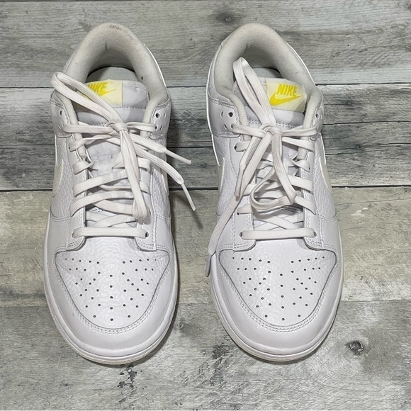 NIKE DUNK LOW "VALITINES DAY YELLOW HEART" (FD0803 -100) SZ- 7 .US WOMENS